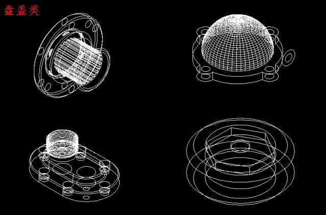cad二维三维图块模型,图文教你绘画!