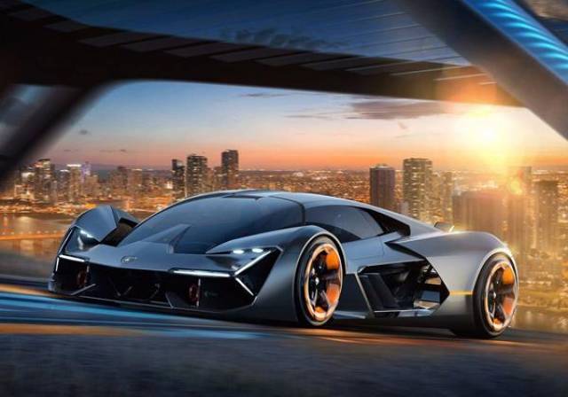 蘭博基尼推純電動概念超跑terzo millennio 車身做電池_手機搜狐網