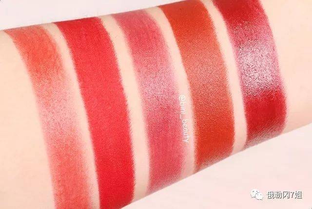 彩妆试色 | 21款mac子弹头唇膏对比
