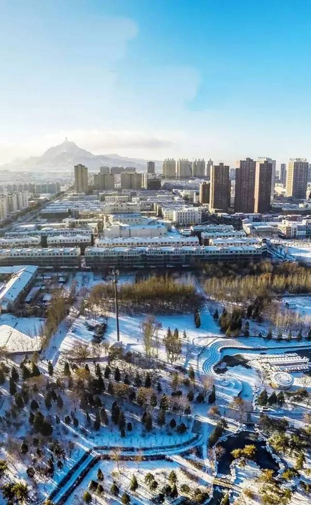 乌海市全景图图片