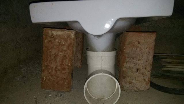 蹲便器装两个存水弯合肥师傅表示估计没人敢做