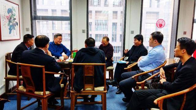 菜美味|内蒙古自治区对外交流促进会会长韩振祥一行莅临总部考察调研