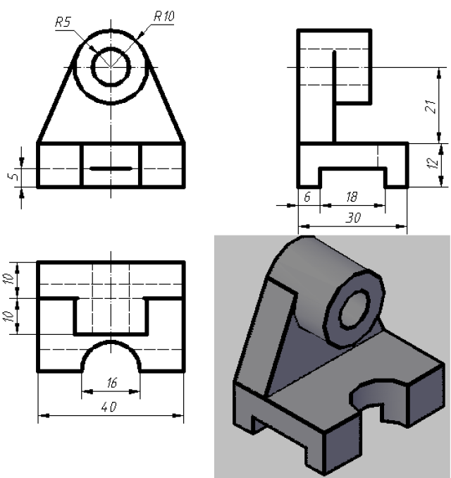 【习题分享】常见经典"25个"三维模型练习图纸