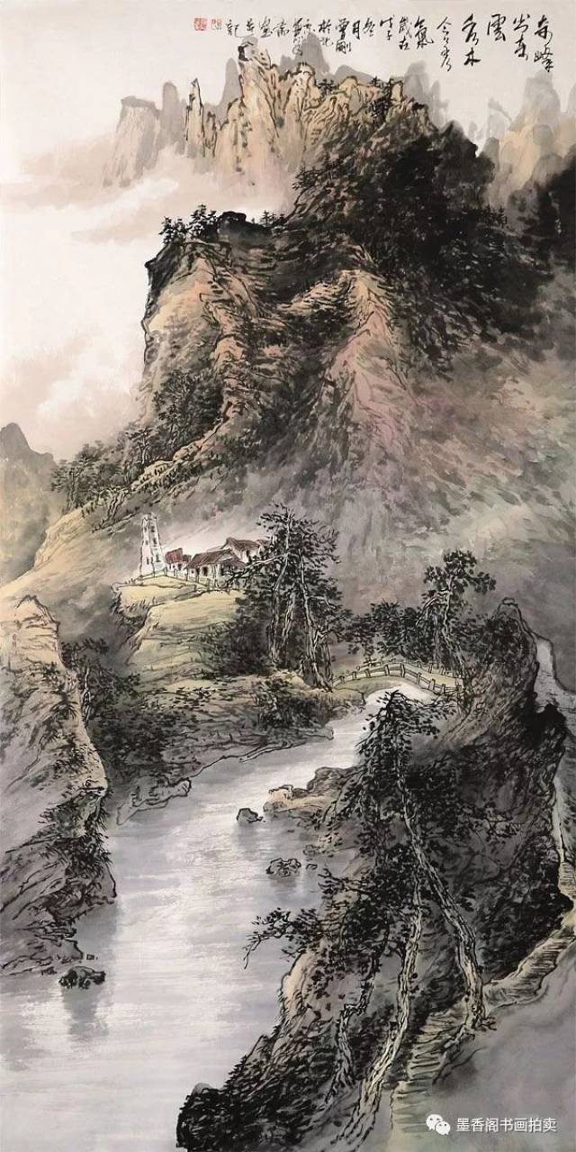 随时随地学国画|《曾刚现代彩墨山水画》(高清4dvd)赠:曾刚作品集