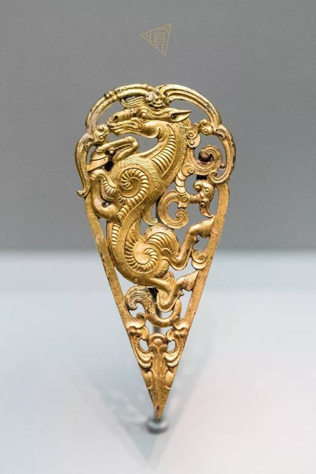 西汉·鎏金青铜当卢- 山东济南洛庄汉墓出土