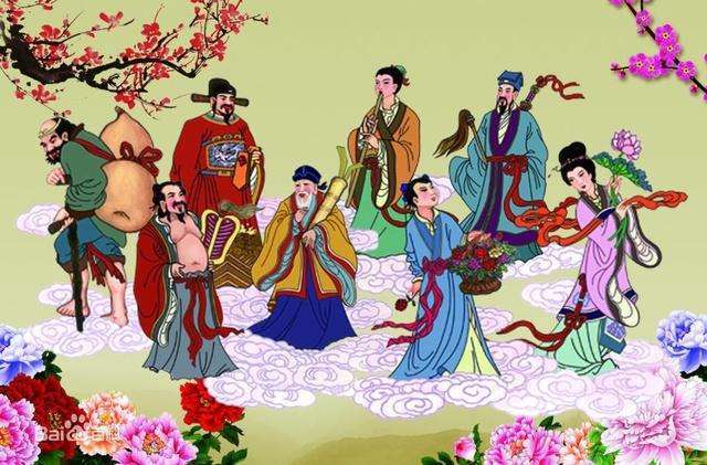 硯□曹國舅図端渓古硯 檀木箱付 萬戸管弦歌盛世 老坑 螺鈿象嵌八仙曹国