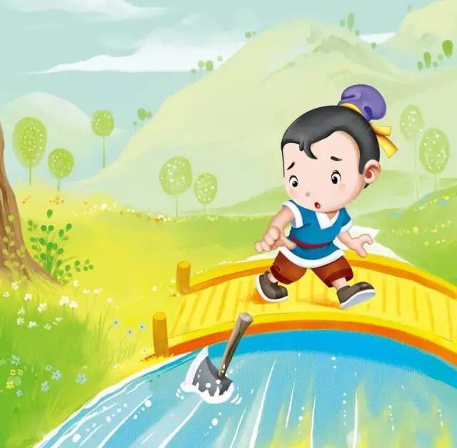 围脖猫睡前故事经典童话三把斧头