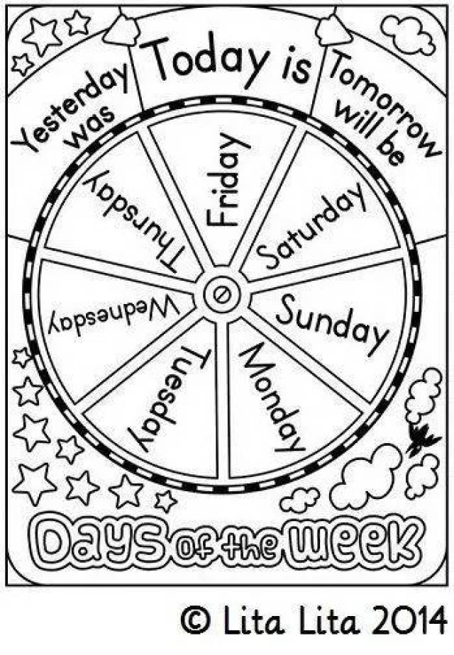 一首童谣学会一周7天的英文表达--Days of the Week