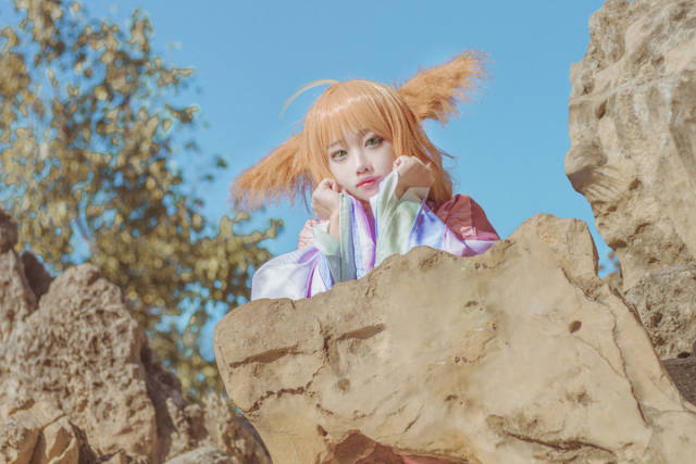 涂山苏苏:小小乔 妆面:自理 摄影:柠九 后期小圣