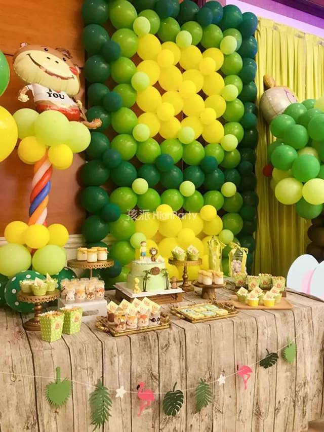 芒果tv的森林主题生日会,全家总动员超开心的