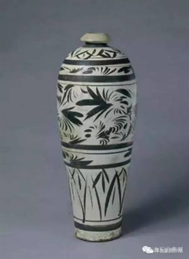 宋時代 磁州窑梅瓶 黄釉 龍鳳凰文様 瓶 陶器 磁器 古美術 骨董品 宋
