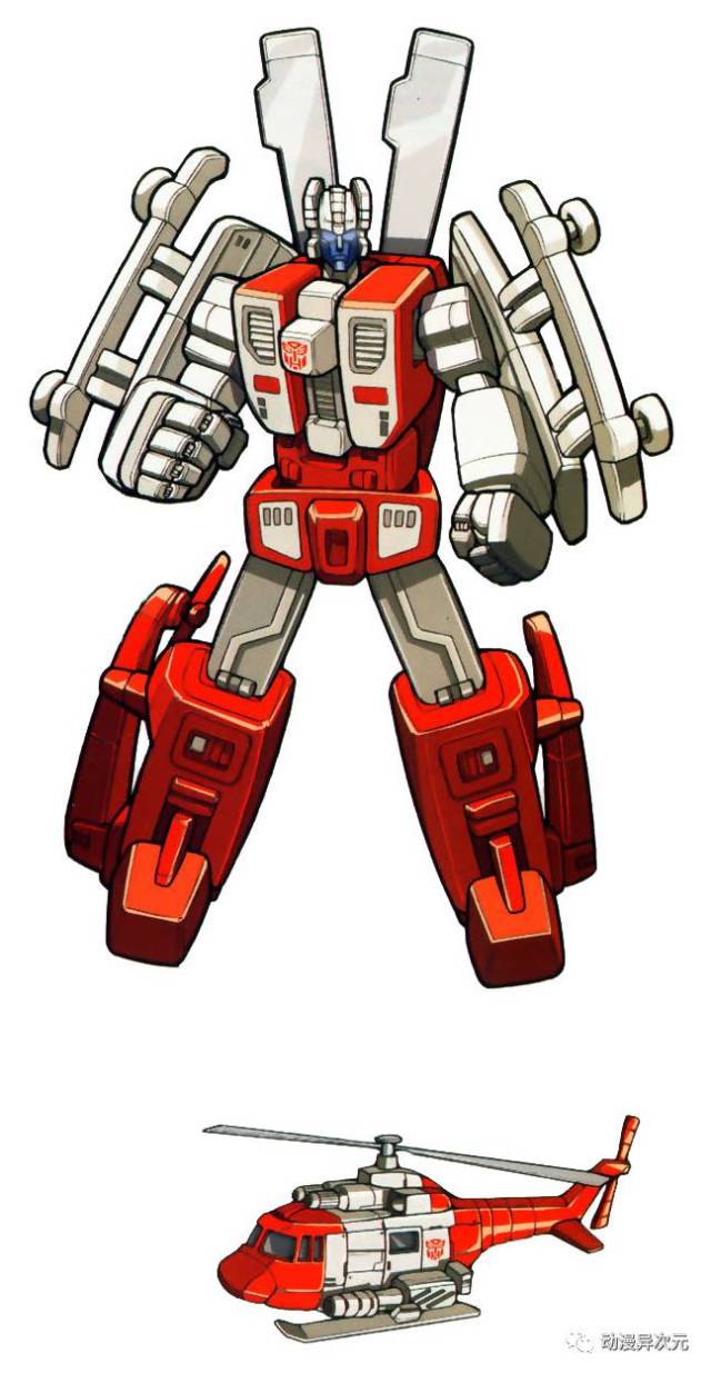 《变形金刚》g1和头领战士中的汽车人组合金刚