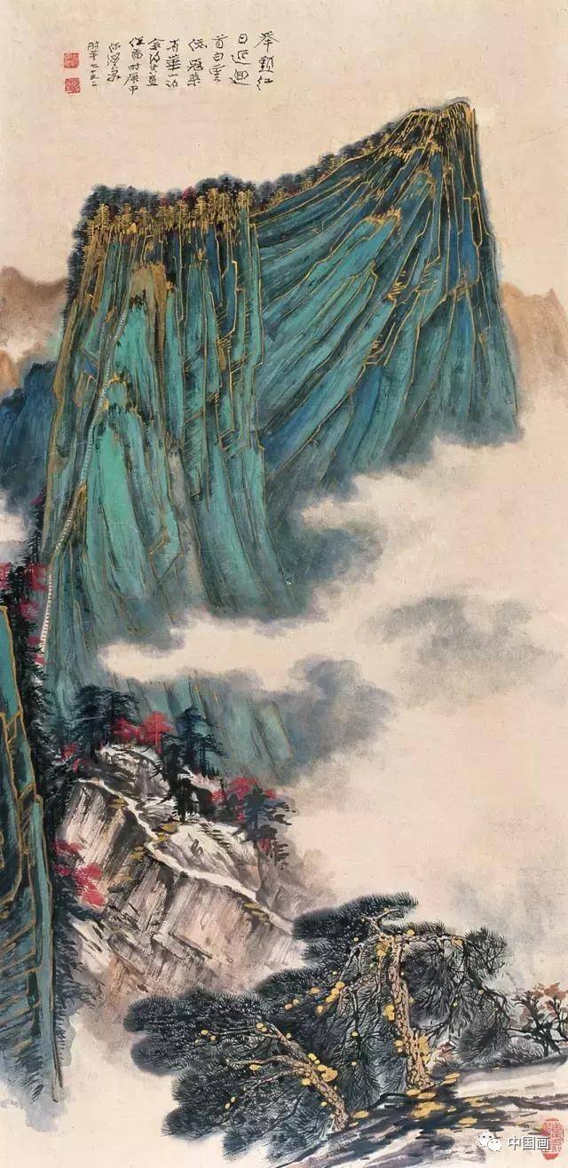 气吞万象！鬼手何海霞山水画精品欣赏！