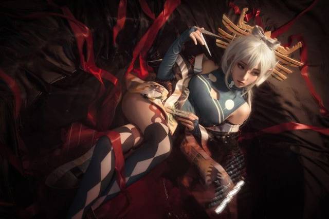 【极地cos bar】vol.63 洛天依异色瞳cos 亡国祸水果然摄人心魂!