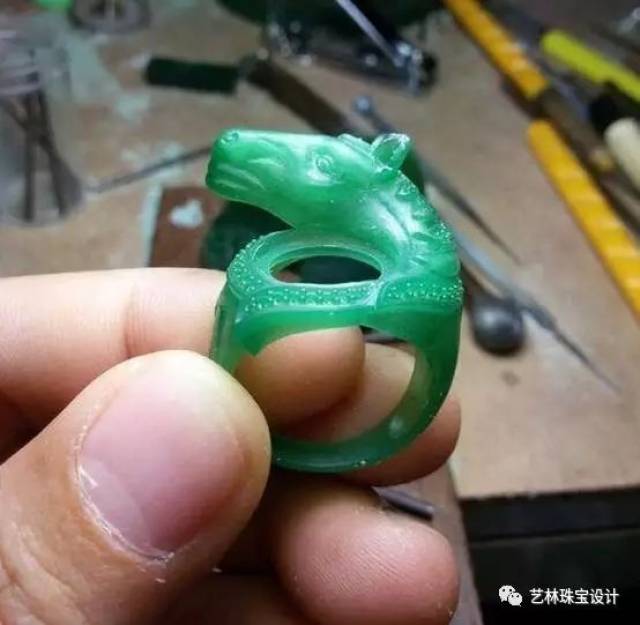 珠宝蜡模制作全过程