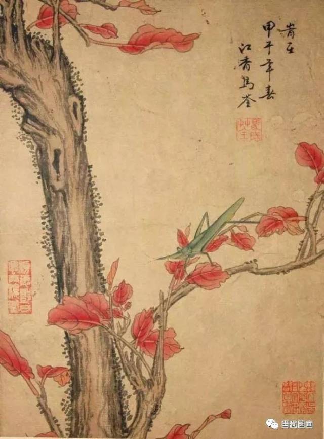 中国絵画　逸品 清国 名家 馬荃 清代の女性 花鳥画の至高の美 巻物絵　肉筆保証 清·女画家马荃画作欣赏