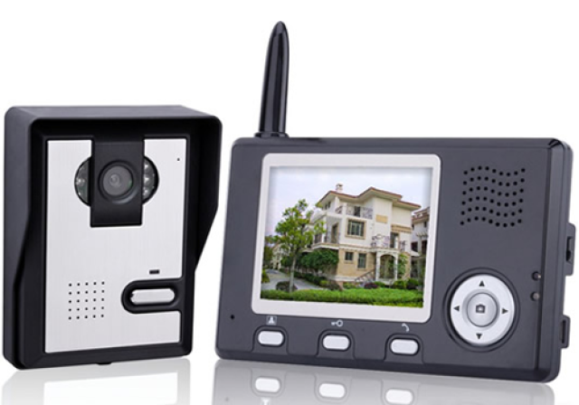 无线可视对讲门铃,自己就能装