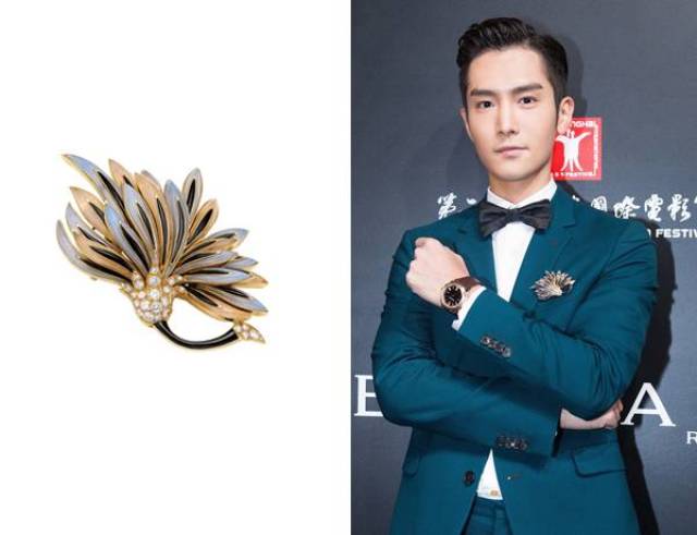 明星戴什么 | 西装穿得像中介? 一枚胸针拯救你的衣橱