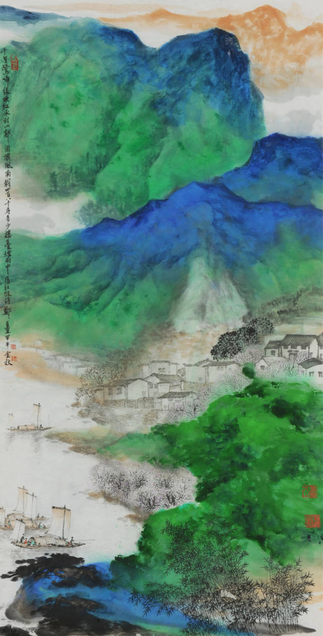 郑百重:新青绿山水画风的开创者_手机搜狐网