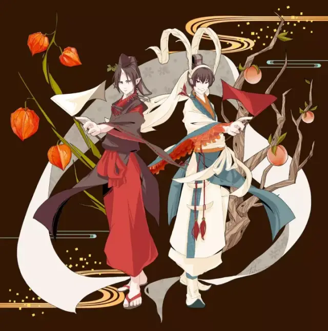 壁纸丨让人喜欢的不得了的两个人鬼灯的冷彻鬼灯白泽079期