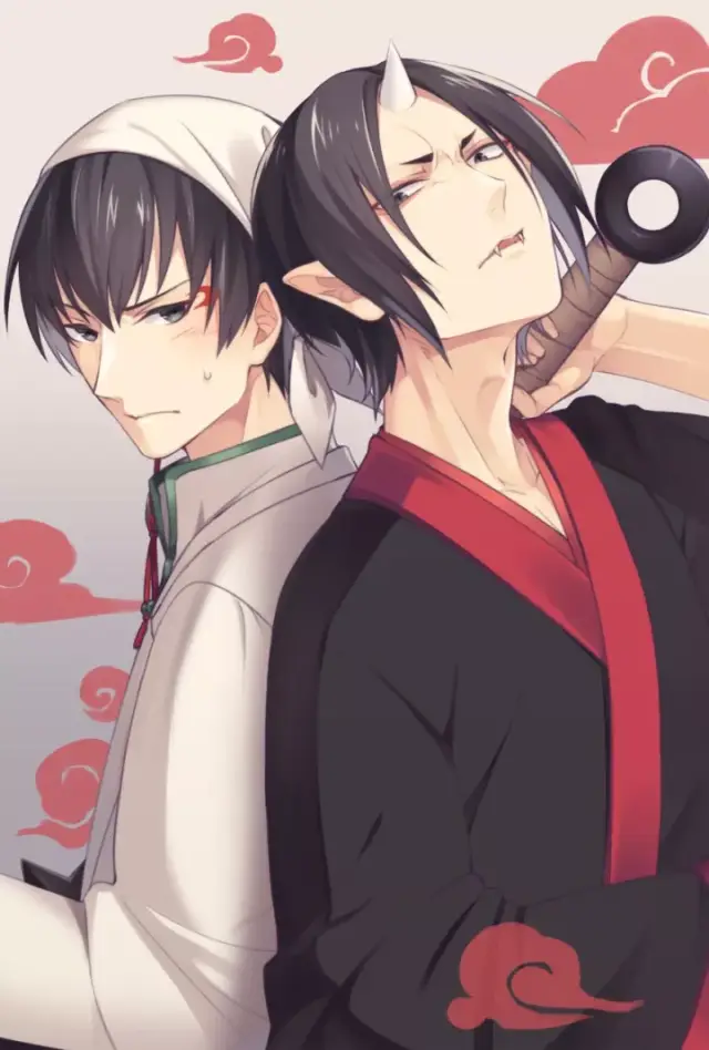 壁纸丨让人喜欢的不得了的两个人《鬼灯的冷彻》鬼灯,白泽&079期