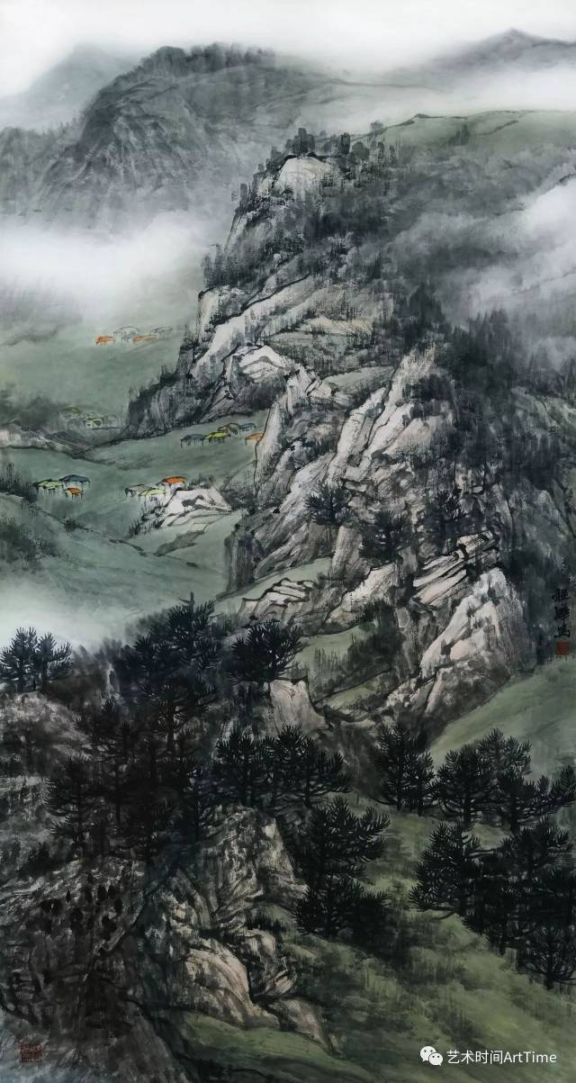 [云起师程]程晔中国画作品赏析