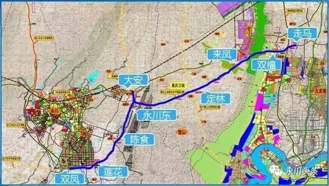 按照永川区高速公路规划,十三五期间,永川将形成一环八射高速公路