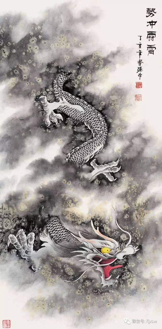 中国画龙第一人刘炜华,晓彬画龙图片,龙图片大全大图_大山谷图库
