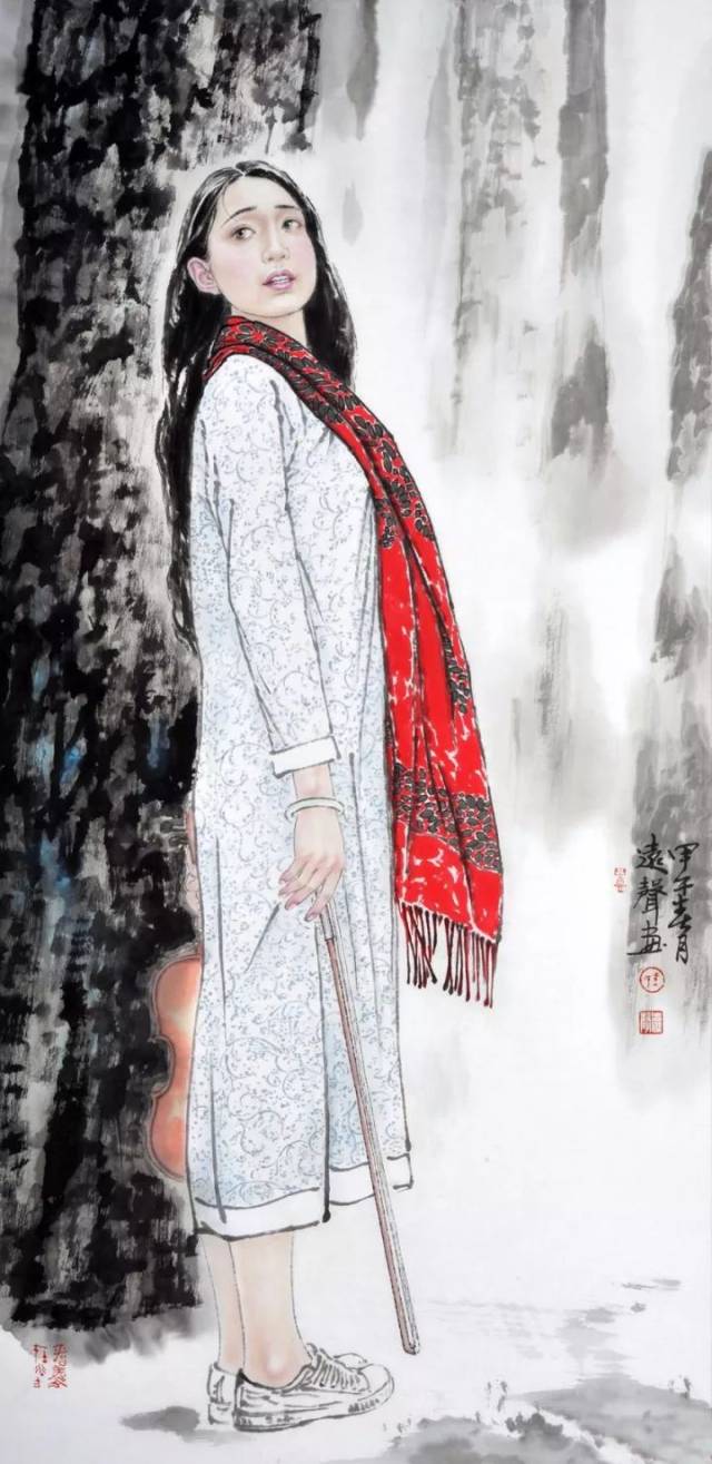 王远声|现代女性题材作品欣赏(90幅)