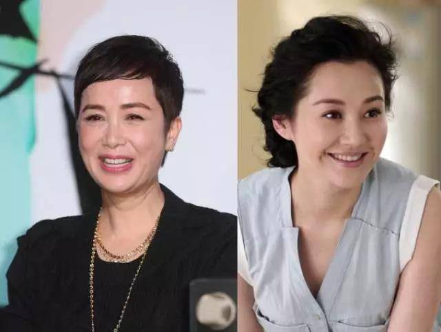 和比自己年龄小的女明星同框,也丝毫没有压力,完全胜出啊有木有!