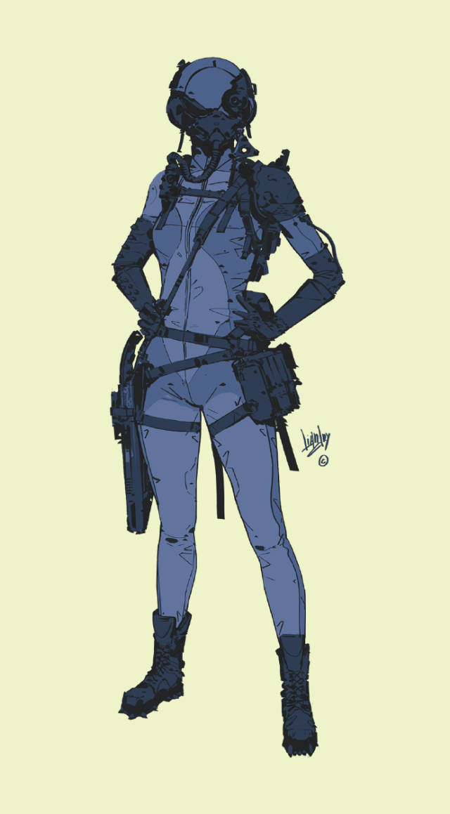 未来的警察原来可以这么帅,来自俄罗斯大神的科幻战警设计