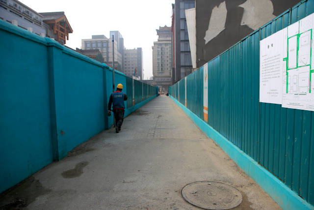 实拍,改造中的北京隆福寺,繁荣不再