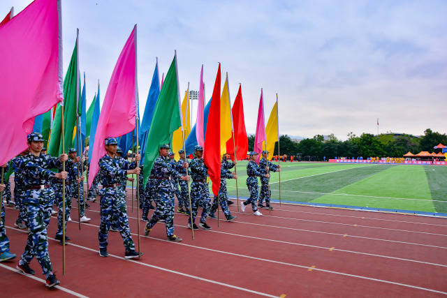 校運會丨學院第九屆體育節暨第十九屆田徑運動會正式開幕