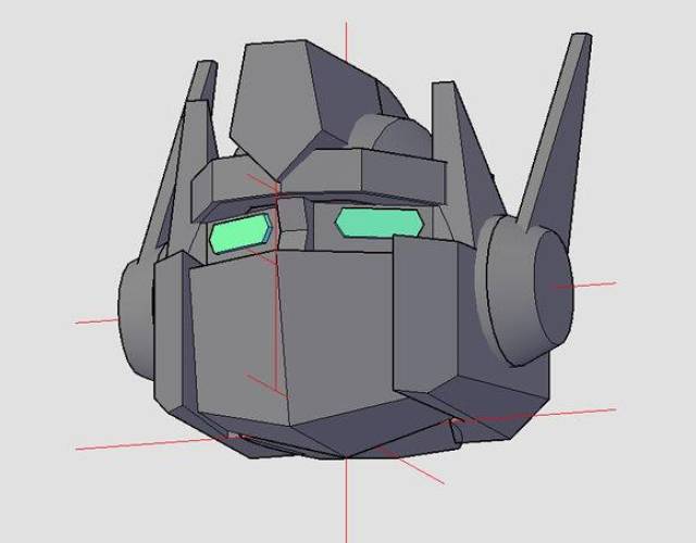 牛人用cad绘制出了擎天柱,简直不要太厉害