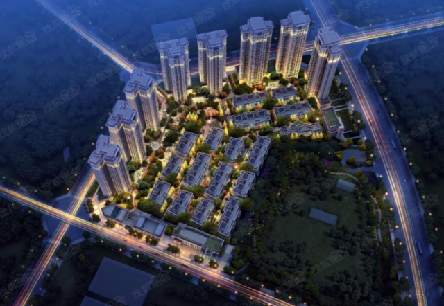 保利天府南院鸟瞰图