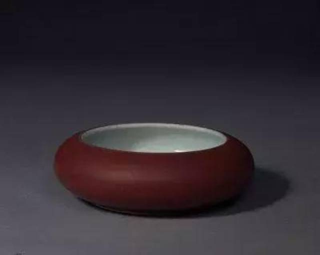 清時代　郎窯紅釉碗　紅釉開片内白釉碗　豇豆紅釉茶盞 深腹碗(F-144) 如何分清楚豇豆红釉、霁红釉、郎窑红釉、鲜红釉_搜狐网