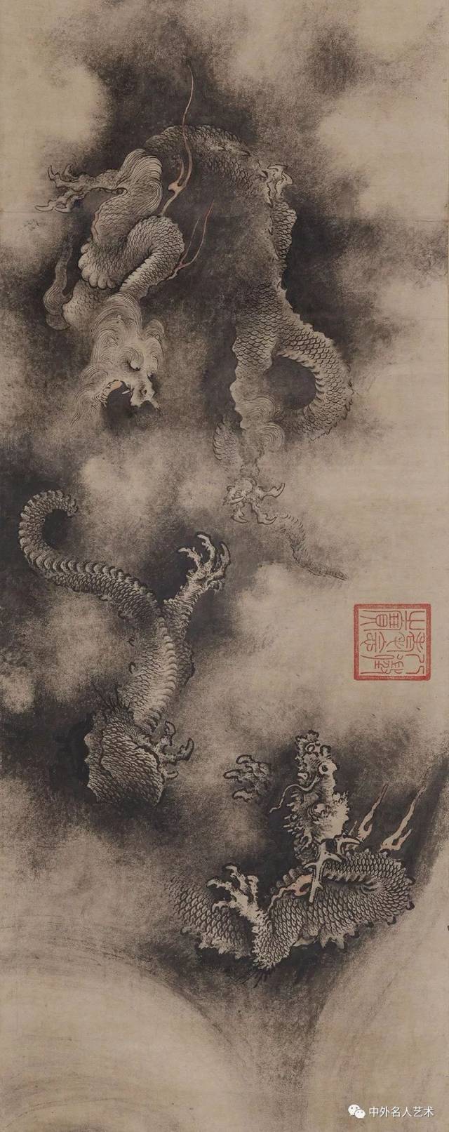 画龙高手,现代画龙最厉的画家,中画龙人炜华_大山谷图库