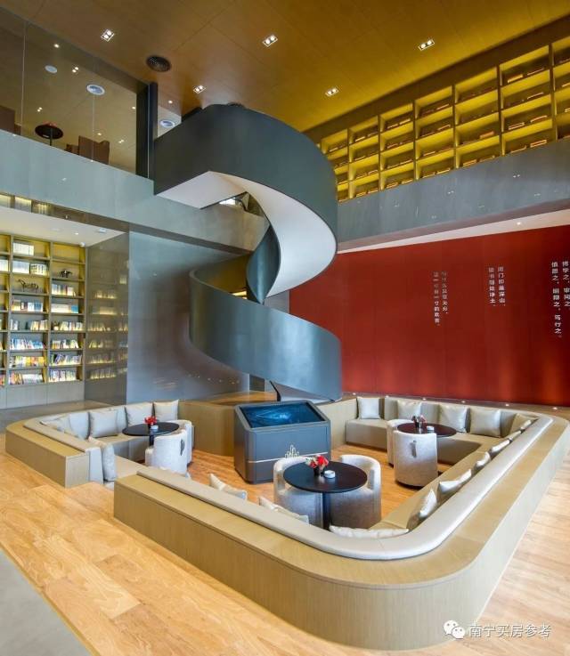 【内藏一万本书的售楼部!】光明地产颠覆传统,建南宁最有格调的展示区
