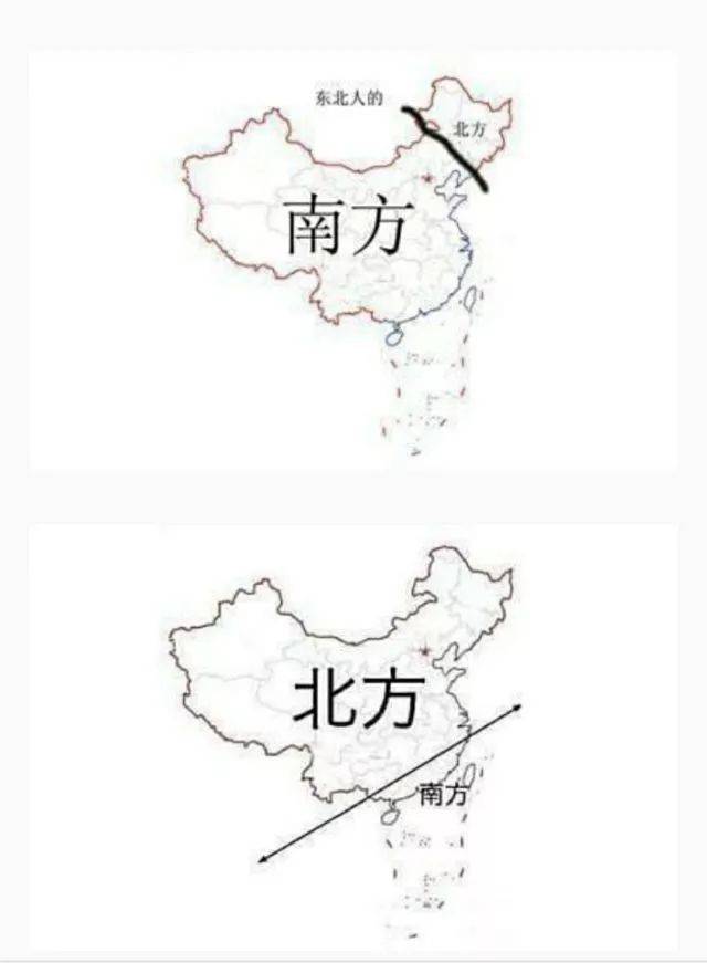 中国南北差异50条图片