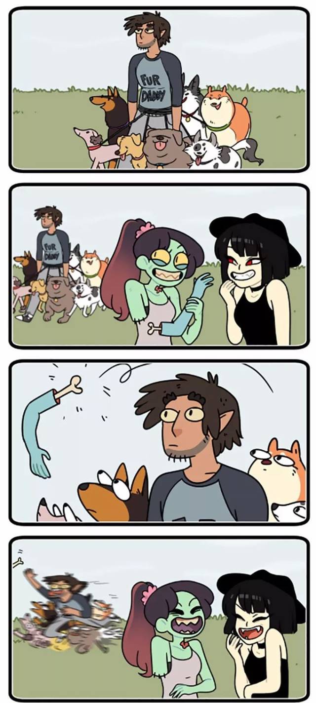 中那些恐怖的形象,但结果却是发生了很多有趣的事情,真的是反差萌啊!