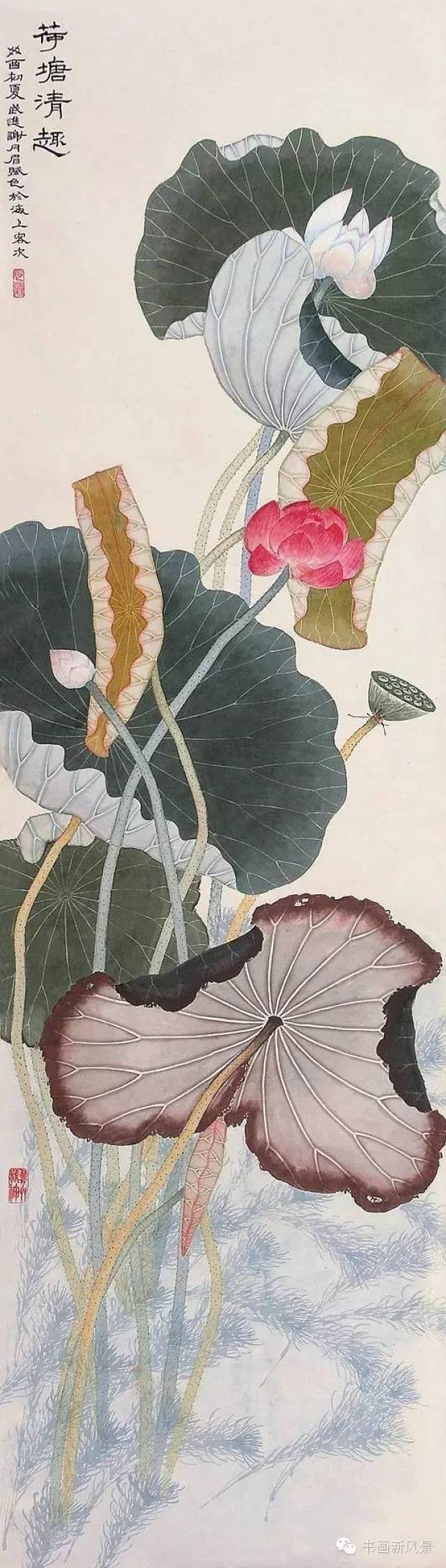 民国“花鸟圣手”谢月眉的花鸟画欣赏_搜狐网