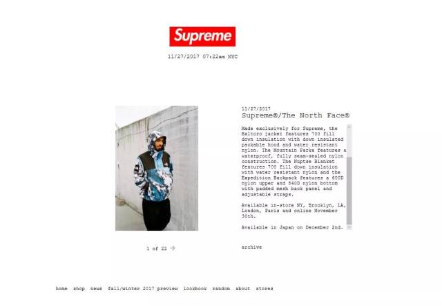 Supreme x TNF 雪山终于来了老子却连条毛都买不起_手机搜狐网