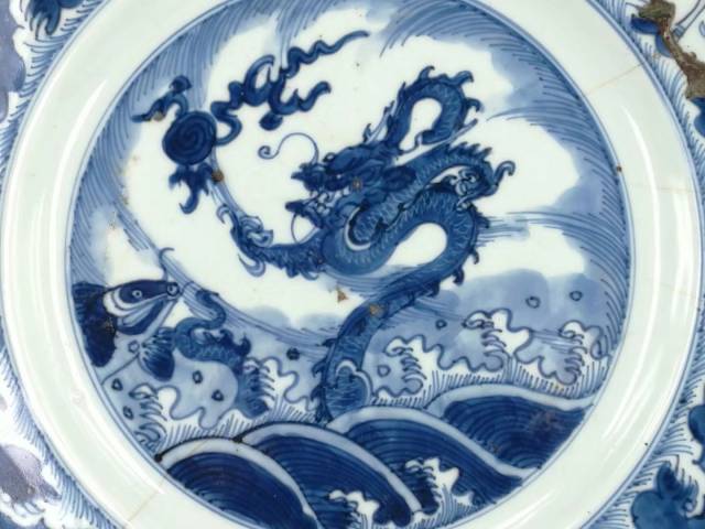人気沸騰ブラドン 康熙青花瓷器部分款识辨别：标志、图案、花押款 アンティーク雑貨