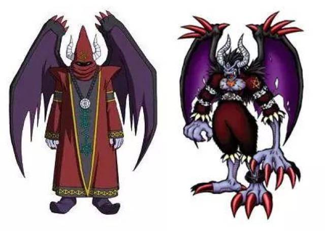 1,柏古兽→小恶魔兽→猛鬼兽→死神兽→小丑兽→波特巴塔兽/启示录兽