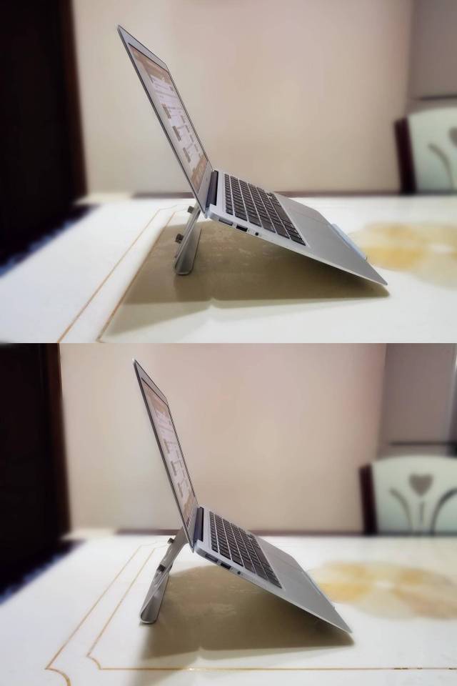 笔记本电脑高度