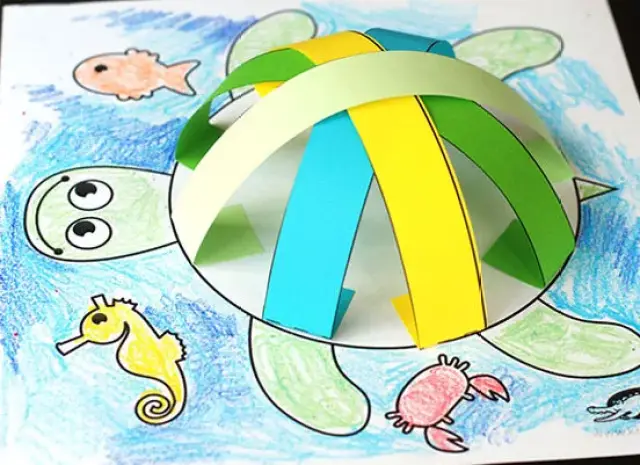 幼儿园彩色世界主题资源大全二彩色手工制作打开梦幻童年