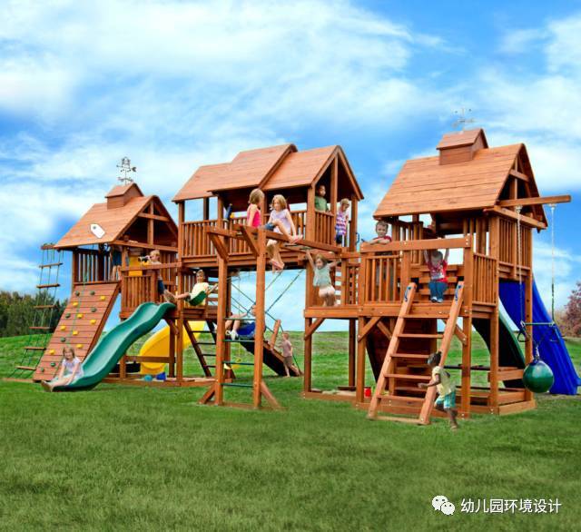 幼儿园户外玩乐设施—树屋这样做,才有意思!