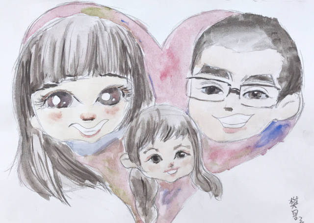 【众志 · 艺高】一次特殊的作业——家庭自画像
