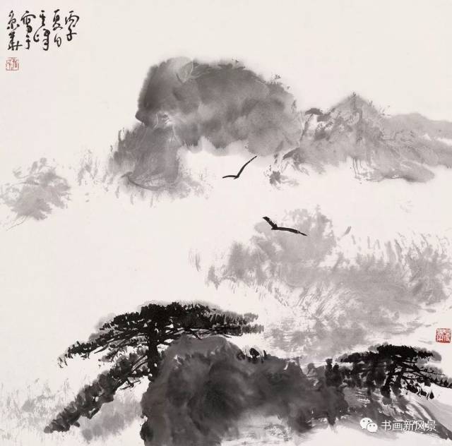 看看花鸟大师孙其峰的山水画!