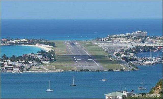 圣马丁岛机场图片